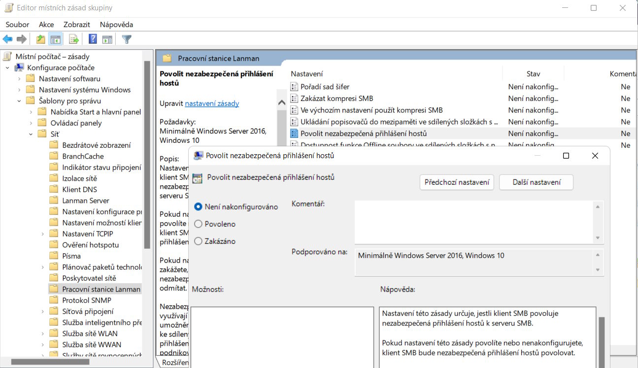 smb gpedit