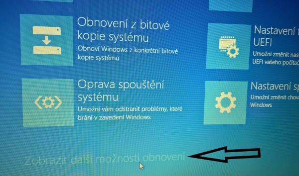 Odinstalování Windows 10