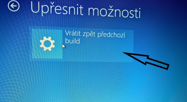 Odinstalování Windows 10